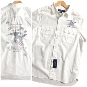 Polo by Ralph Lauren Americana Chambray Eagle Shirt
